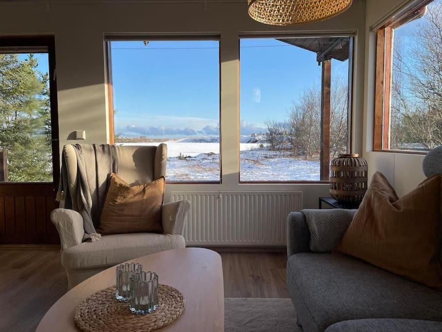 Lakeview Cabin Near Kirkjubæjarklaustur 외부 사진